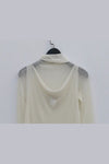 SWAYING/KNIT seamless water-soluble wool pullover SW202SZ06 PS2 SW212SZ93